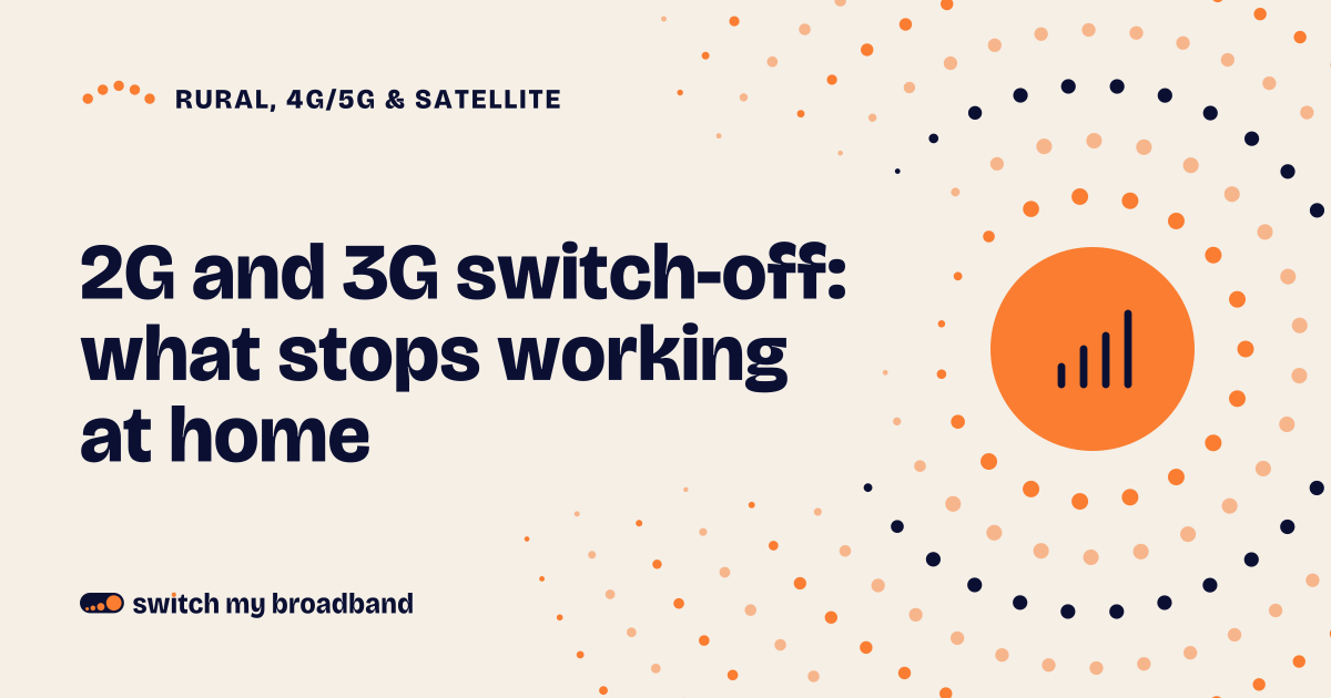2G and 3G switch-off: what stops working at home
