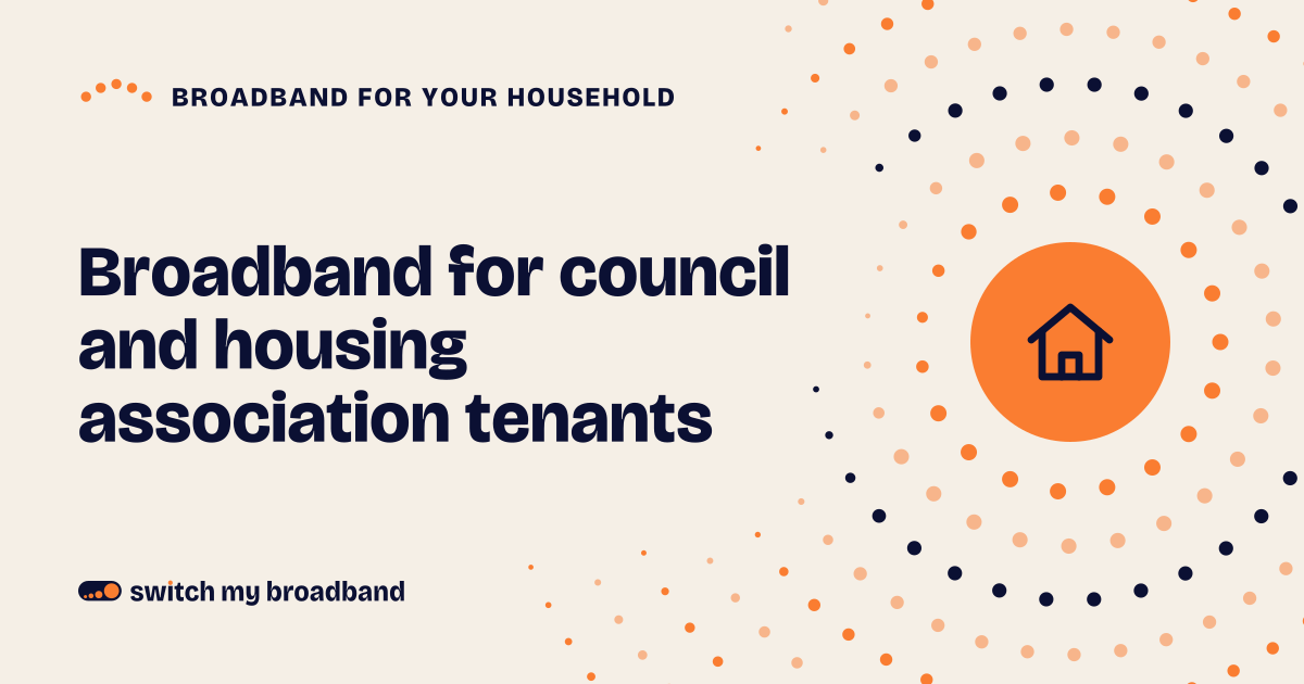 Broadband for council and housing association tenants
