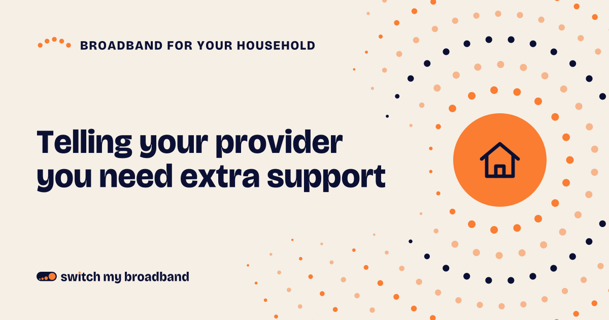 Telling your provider you need extra support